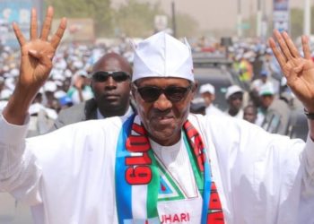 June 12: Fight breaks out among #IStandWithBuhari protesters in Abuja