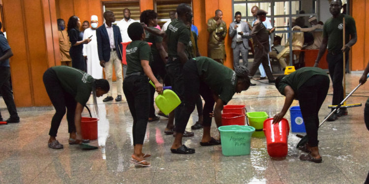 National Assembly leadership reacts to their embarrassing roof leakage