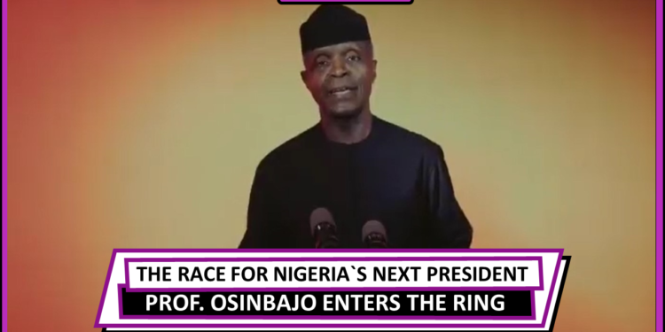 Did Prof. Osinbajo start his run for president on a faultline? I By Maurine Blanca I Staff writer