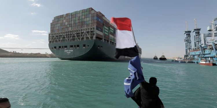 Ukraine Invasion: International maritime traffic surges through the Suez Canal