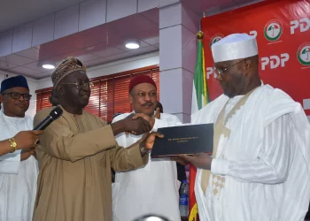 A look at Atiku`s speech while collecting PDP`s Certificate of Return: Is he really the party`s “best foot forward”?