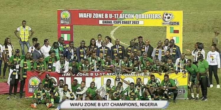 Nigeria beat Burkina Faso to win WAFU B Under-17 Championship