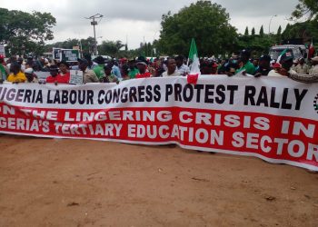 ASUU Strike: NLC registers grievances at River State government house.