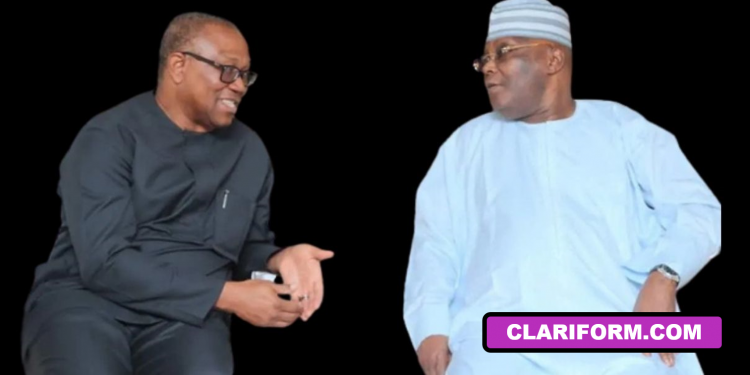 Atiku Abubakar felicitates with Peter Obi at 61