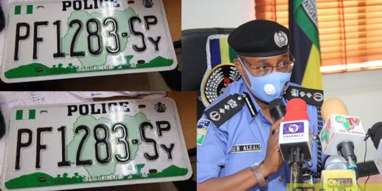 Police outlaws private vehicle owners from obtaining spy number plates