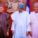 Shettima praises Gov Zulum for spurning “recurring” pressures from fellow governor to challenge him, as President Buhari endorses Muslim-Muslim ticket