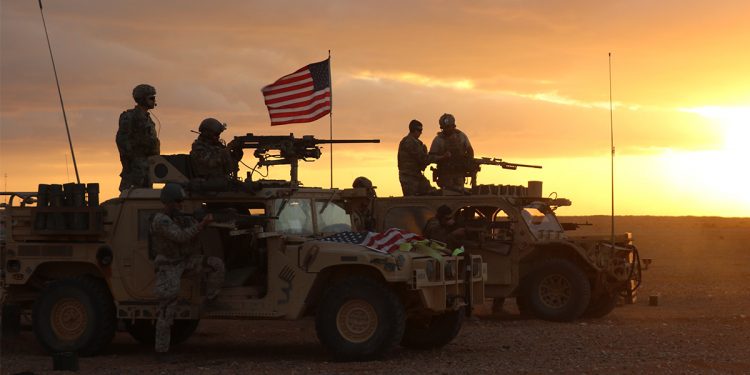 Sounds of explosion rocks US military base after reports of Russian military strikes