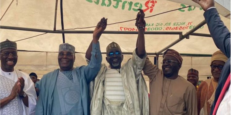 Politically homeless Shekarau arrives PDP with promises to deliver Kano and the north for Atiku