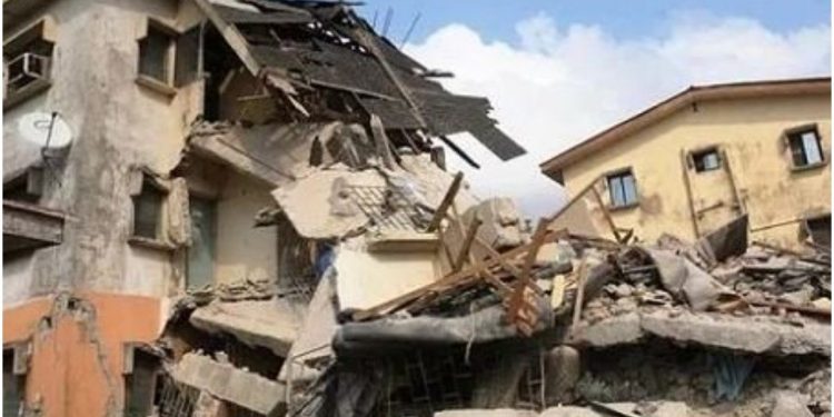 Another building collapse reported in Lagos, claims two lives