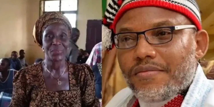 IPOB supporter, “Mama Biafra” regains freedom after spending months in DSS custody
