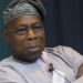 I don’t have a special presidential candidate, my agenda is national – Obasanjo