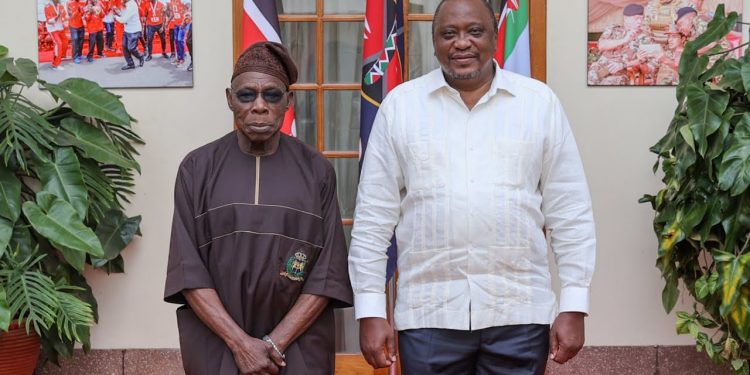 Fighting erupts again in Ethiopia as warring parties biker over Nigeria`s Olusegun Obasanjo and Kenya`s Uhuru Kenyata