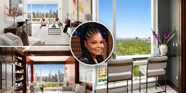 Janet Jackson offloads a New York Apartment for $8.8 Million after 25years of ownership