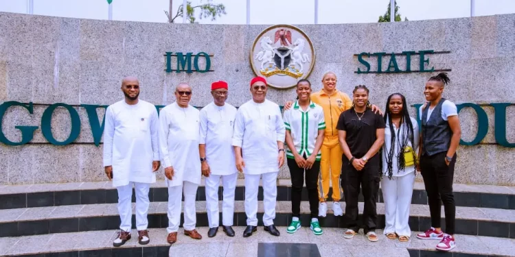 Women’s World Cup: Governor Uzodimma Applauds, Gifts Properties to Imo Born Super Falcons