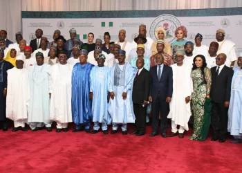 Wike’s Peculiar Stance at Ministerial Inauguration Raises Eyebrows Amid Party Allegiances