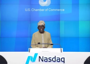 President Bola Tinubu at NASDAQ, United States