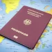 Germany-Passport-And-World-Map