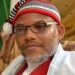Nnamdi Kanu on native outfit